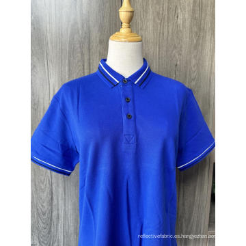 Camisa de polo para hombres de algodón de verano